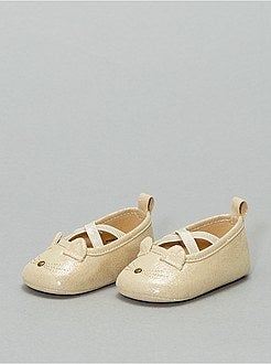 Ballerine brillanti 'testa di gatto' - Kiabi