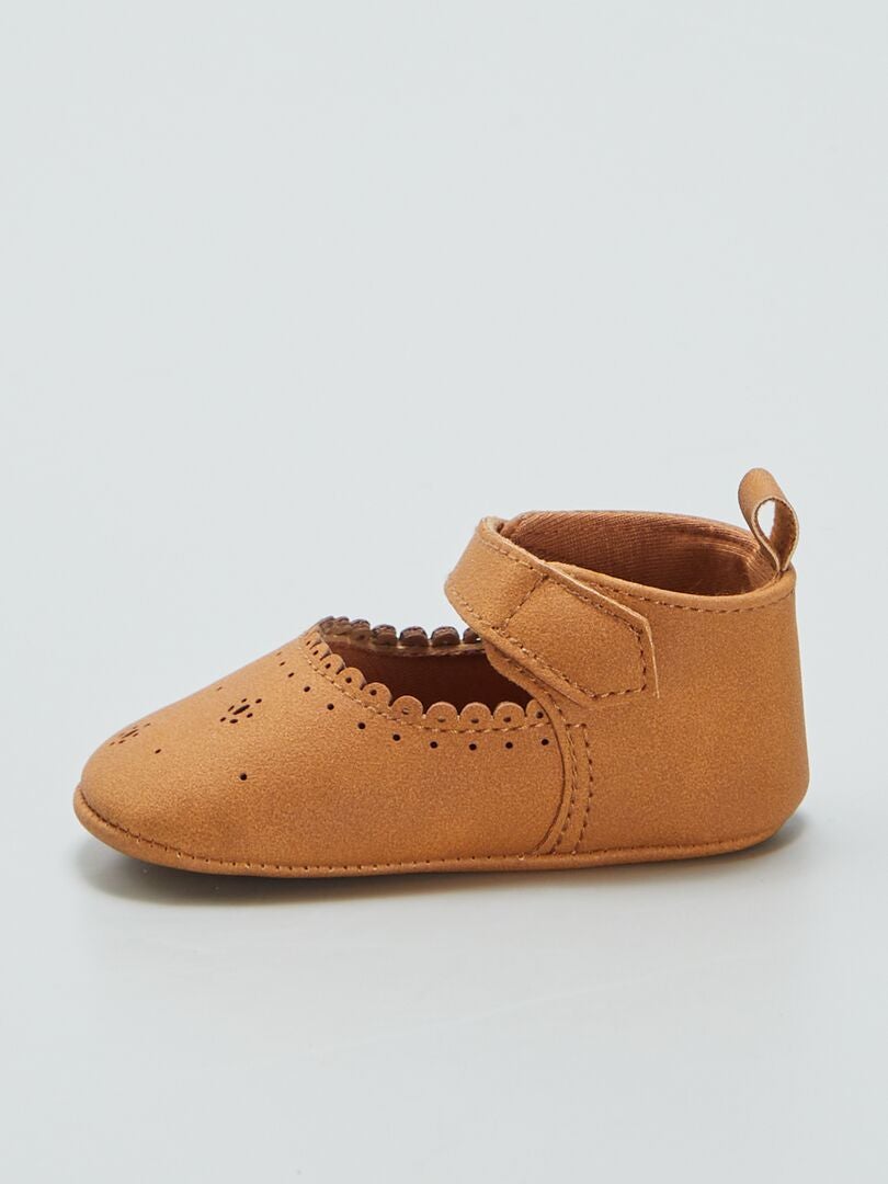 Pisamonas Ballerine Con Glitter E Cinturino - Chiusura A Strappo, Cotone E Gomma - Scarpe Bambine Made In Spain - Foto 9