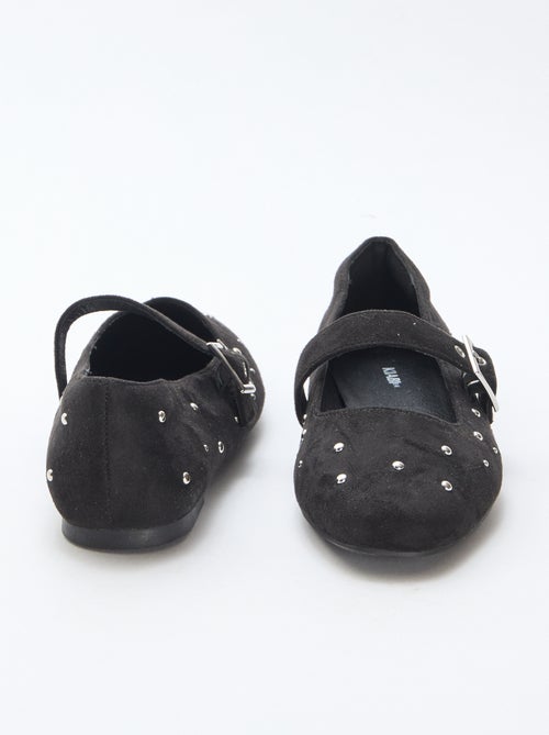 Ballerine con cinturini effetto borchiato - Kiabi