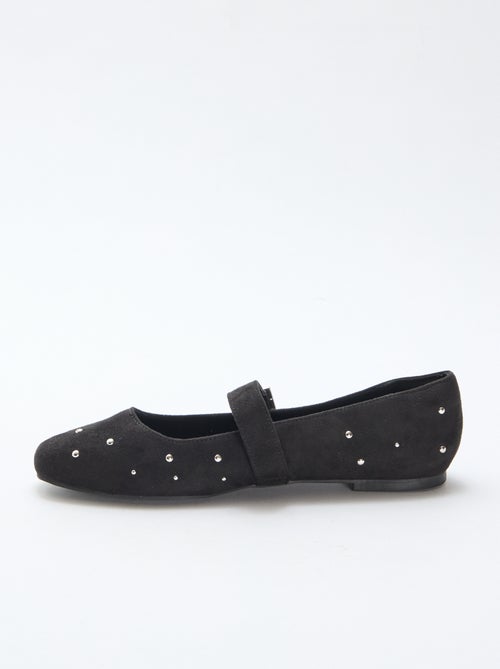 Ballerine con cinturini effetto borchiato - Kiabi