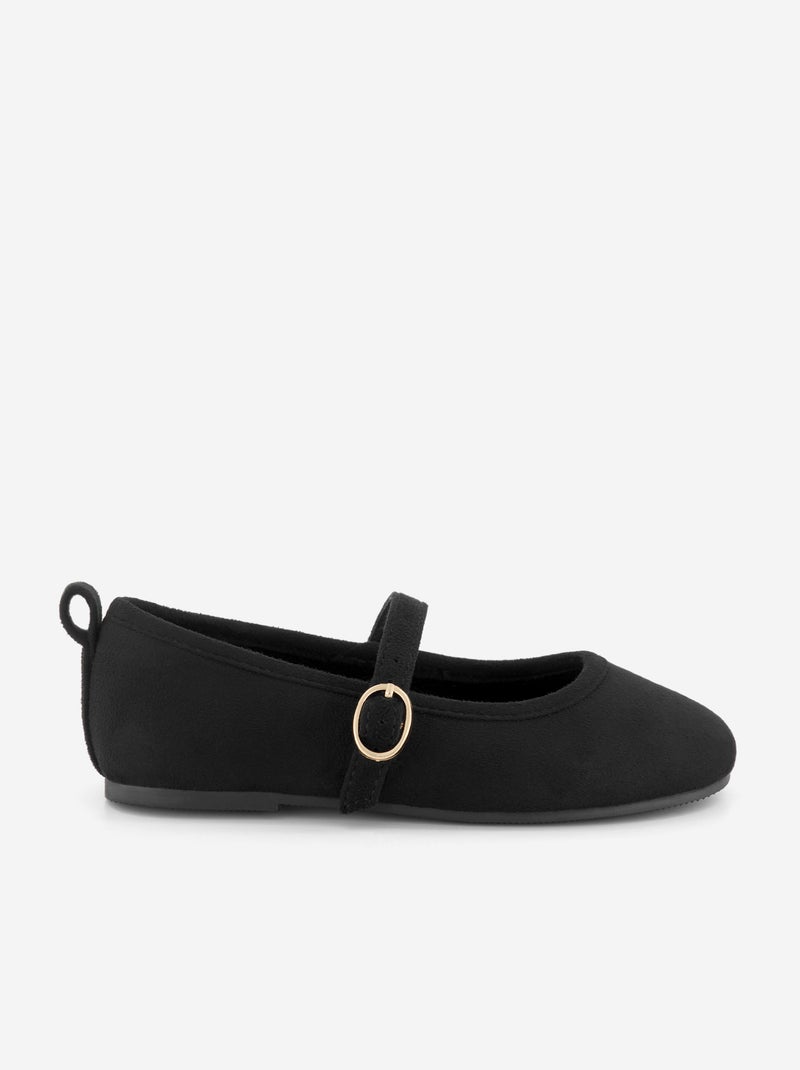 Ballerine con cinturini Nero - Kiabi