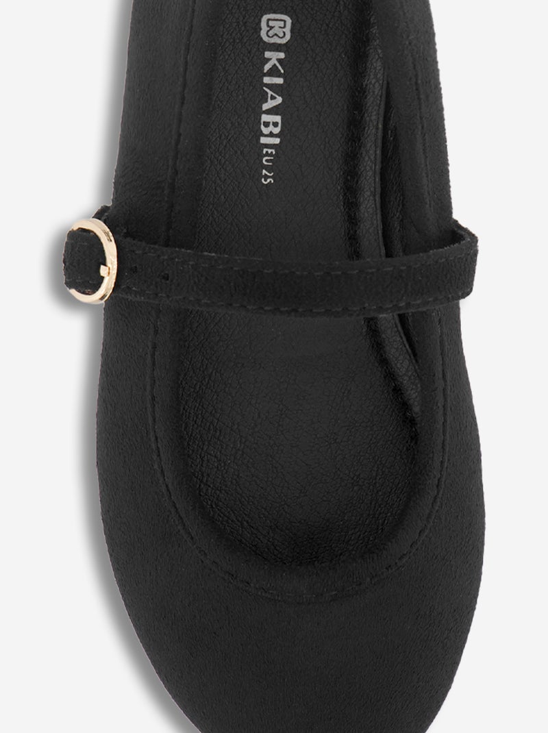 Ballerine con cinturini Nero - Kiabi