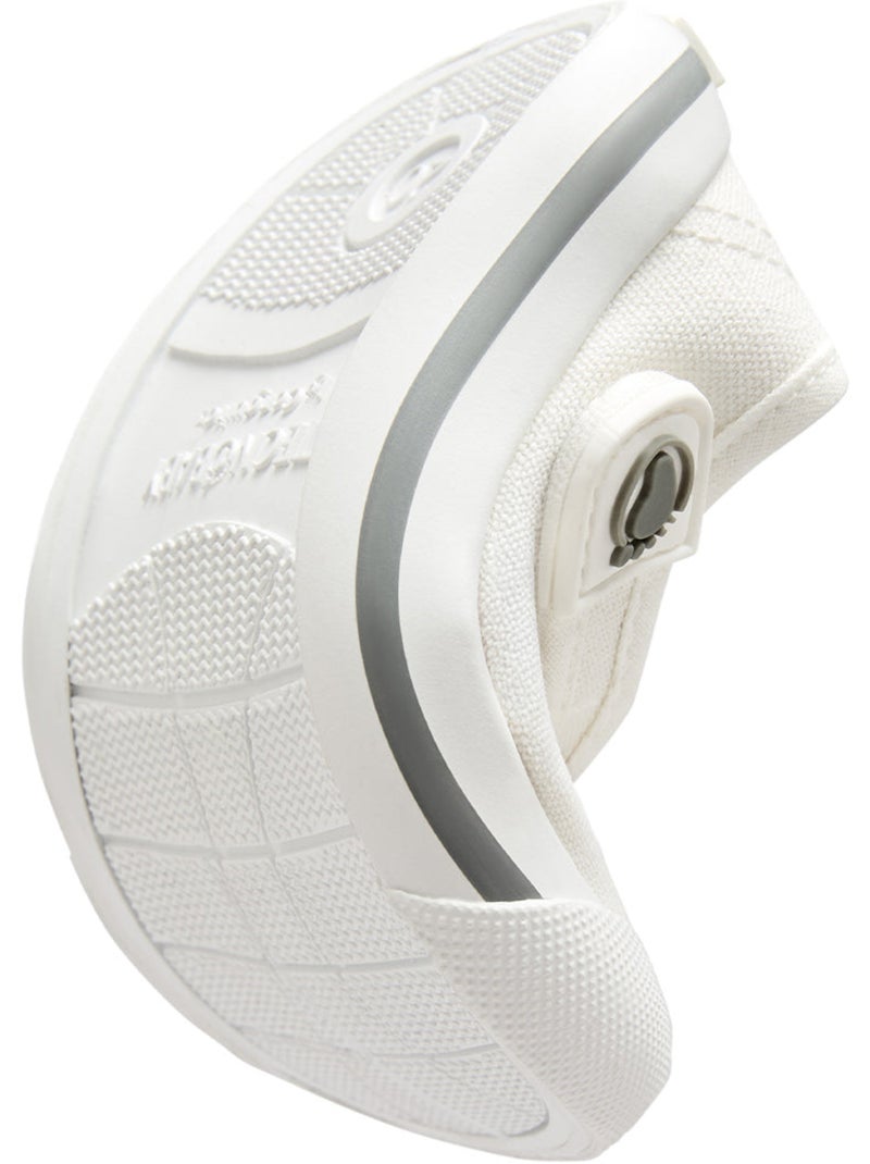 Ballerine con cinturino conguitos barefoot goflex Bianco - Kiabi