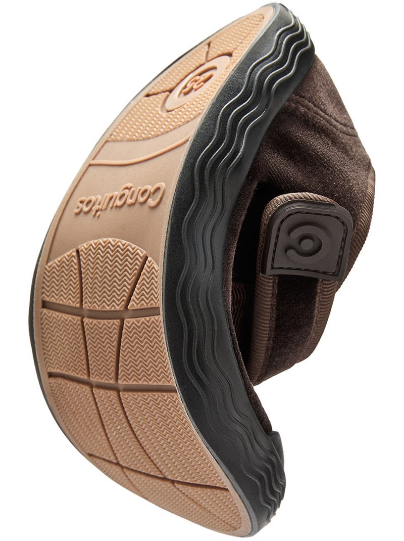Ballerine con cinturino conguitos barefoot goflex Marrone - Kiabi