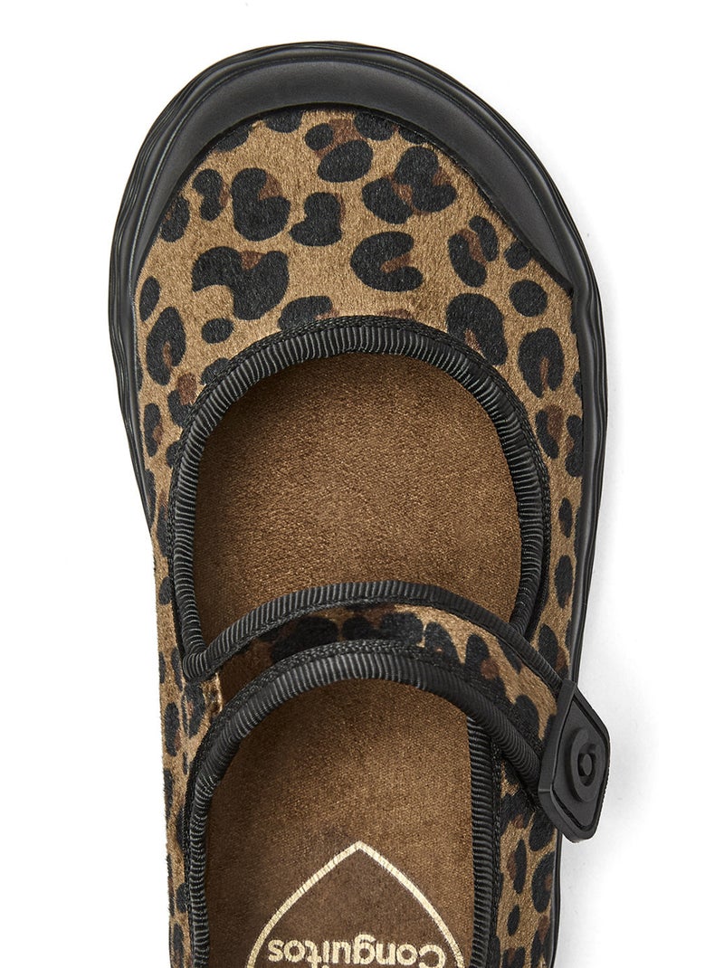 Ballerine con cinturino conguitos barefoot goflex Nero Marrone Nero - Kiabi
