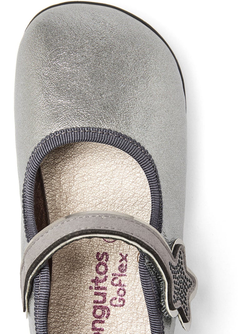 Ballerine con cinturino conguitos barefoot goflex Rame - Kiabi