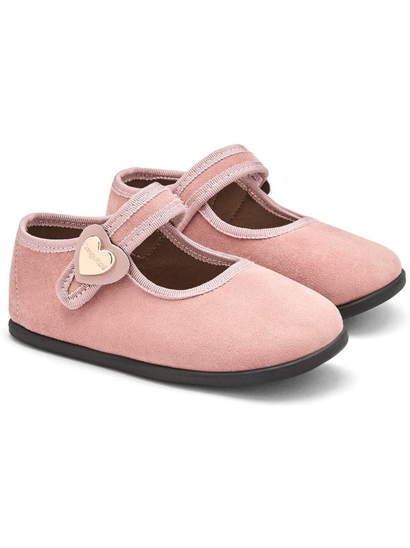 Ballerine con cinturino conguitos barefoot goflex Rosa - Kiabi