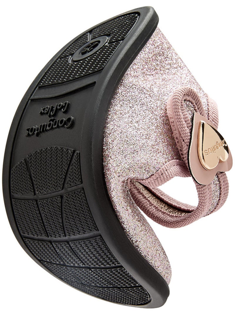 Ballerine con cinturino conguitos barefoot goflex Rosa - Kiabi