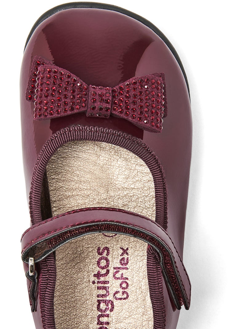 Ballerine con cinturino conguitos barefoot goflex Rosso - Kiabi