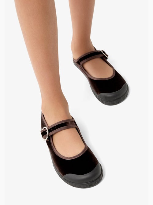 Ballerine con cinturino conguitos barefoot - Kiabi