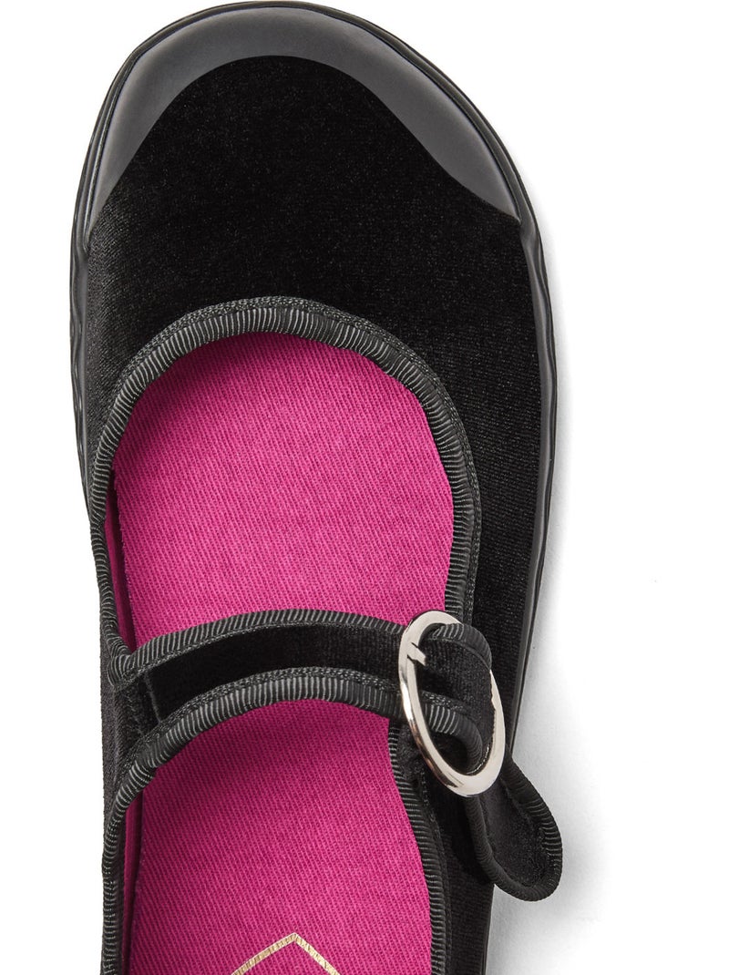 Ballerine con cinturino conguitos barefoot Nero Nero - Kiabi