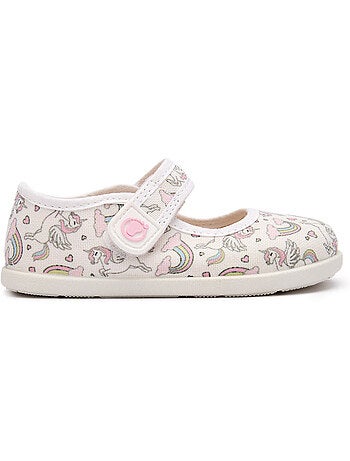 Ballerine con cinturino conguitos unicornio respetuosas