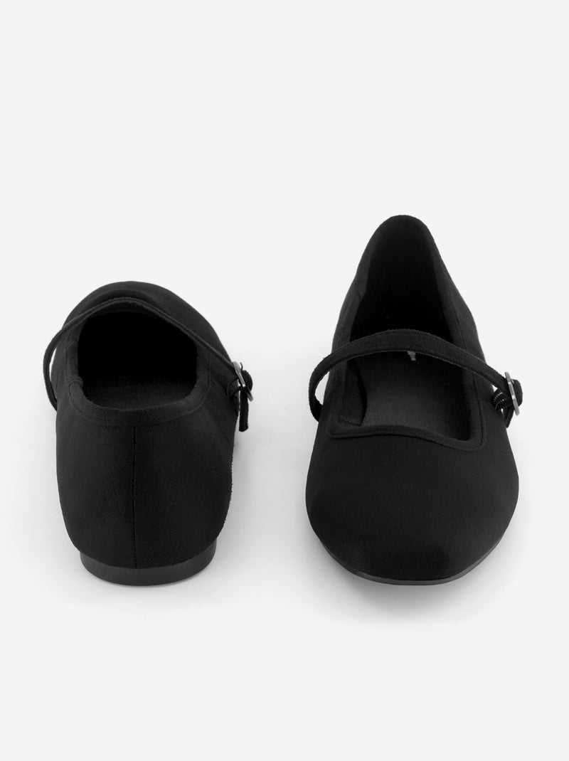 Ballerine con cinturino Nero - Kiabi