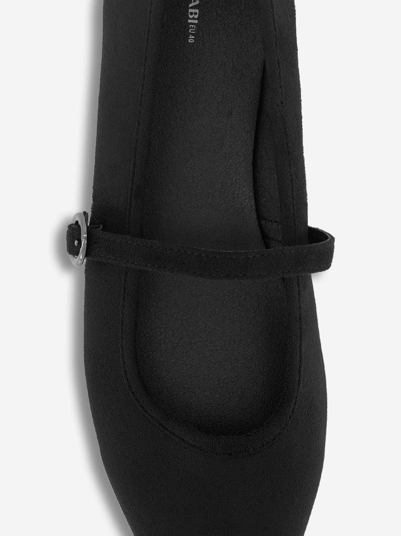Ballerine con cinturino Nero - Kiabi