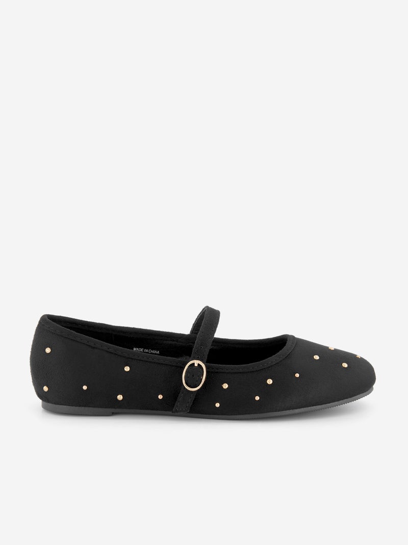 Ballerine con cinturino Nero - Kiabi