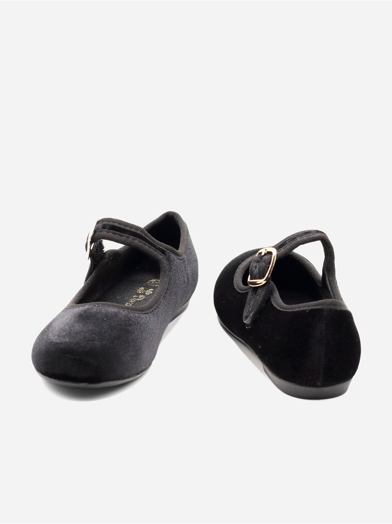Ballerine con cinturino Nero - Kiabi