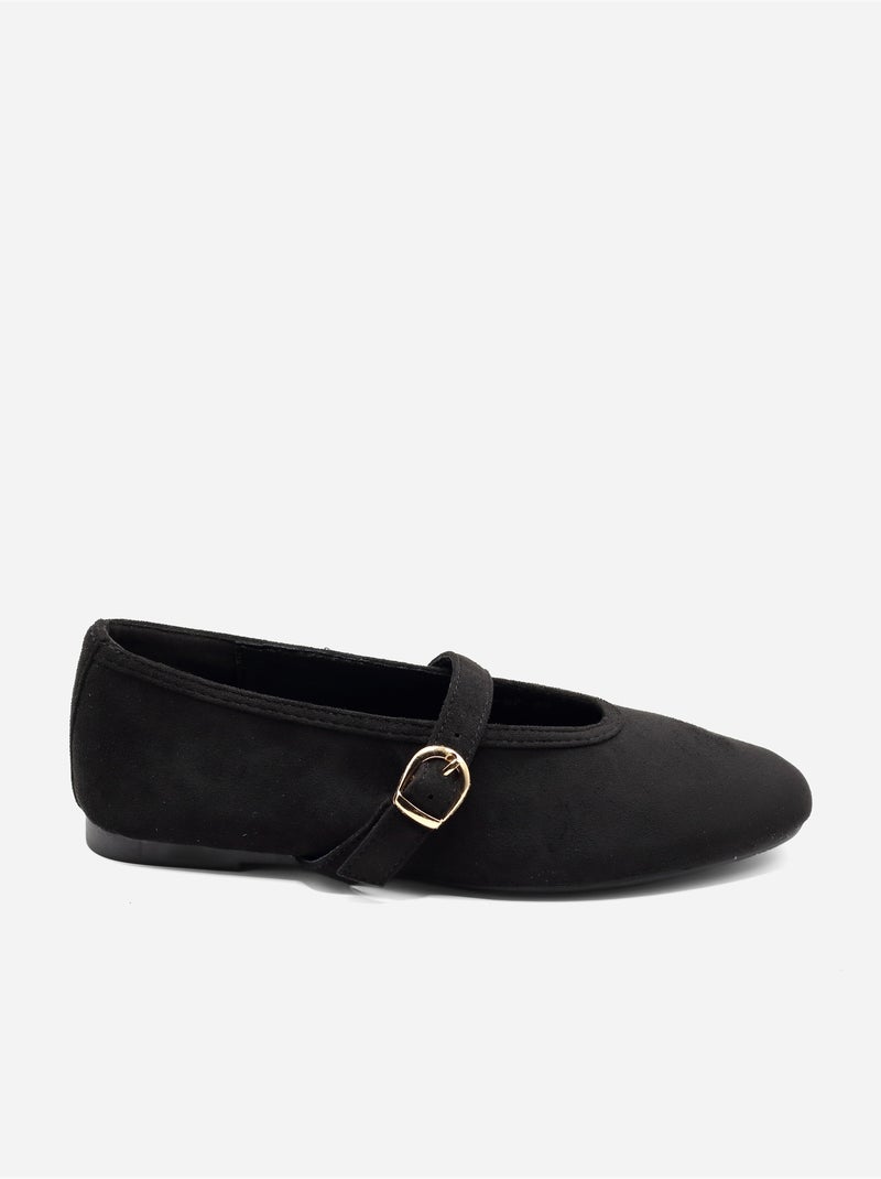 Ballerine con cinturino Nero - Kiabi