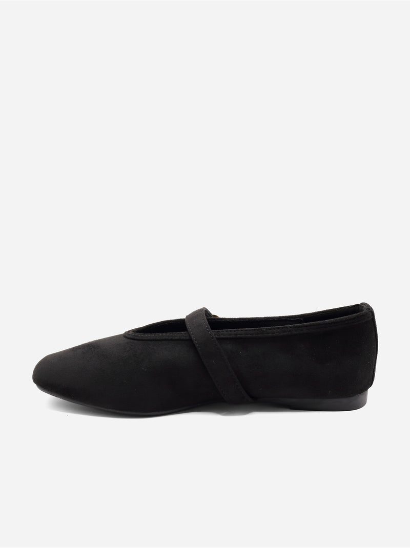 Ballerine con cinturino Nero - Kiabi