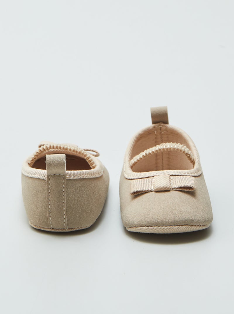 Ballerine con fiocco - primi passi BIANCO - Kiabi