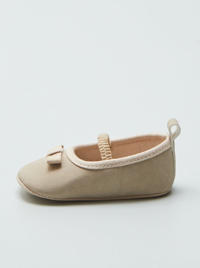 Ballerine con fiocco - primi passi BIANCO - Kiabi