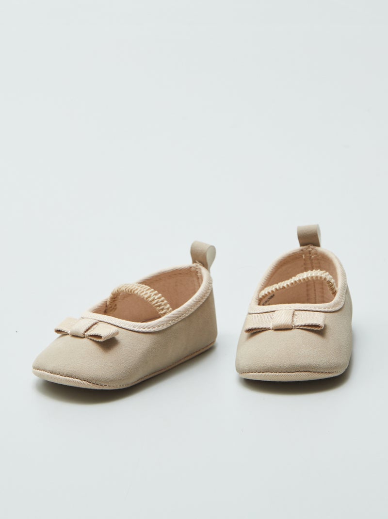 Ballerine con fiocco - primi passi BIANCO - Kiabi