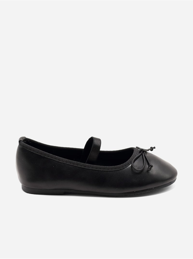 Ballerine con fiocco decorativo Nero - Kiabi
