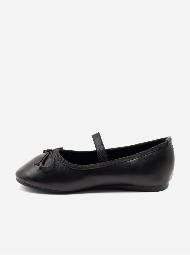 Ballerine con fiocco decorativo Nero - Kiabi
