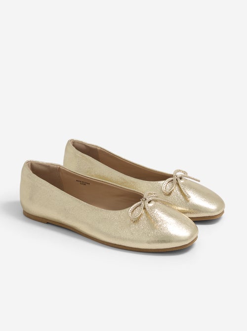 Ballerine con fiocco fantasia davanti - Kiabi
