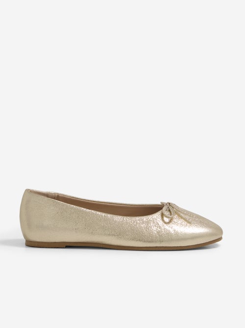 Ballerine con fiocco fantasia davanti - Kiabi