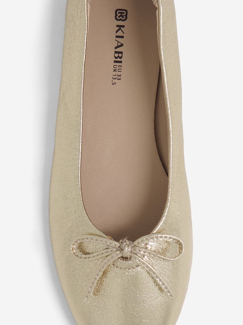 Ballerine con fiocco fantasia davanti - Kiabi