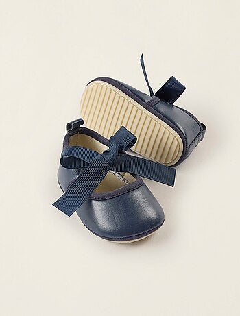 Ballerine con fiocco in raso