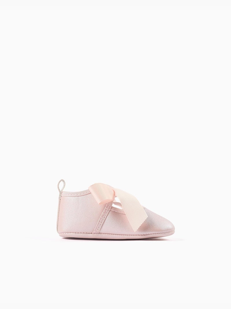 Ballerine con fiocco in raso Rosa chiaro - Kiabi