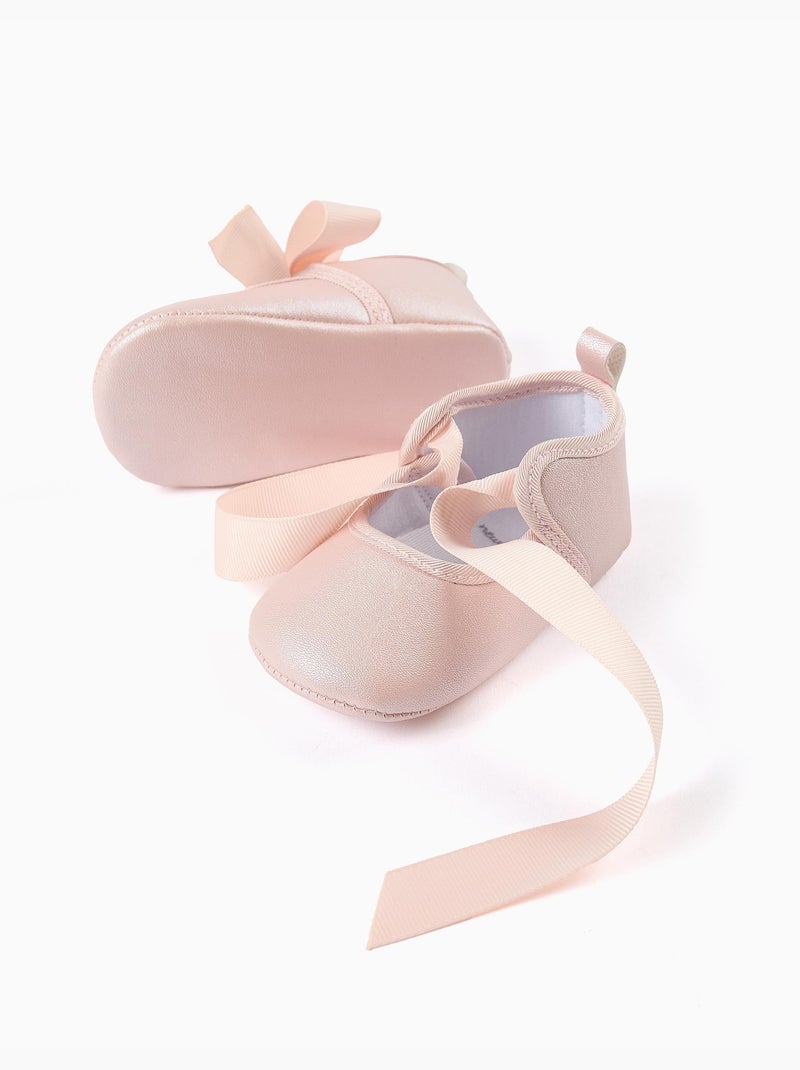 Ballerine con fiocco in raso Rosa chiaro - Kiabi
