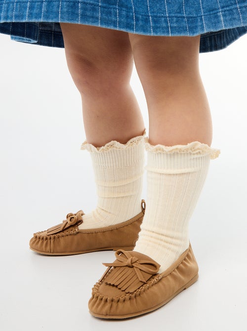 Ballerine con frange - Kiabi