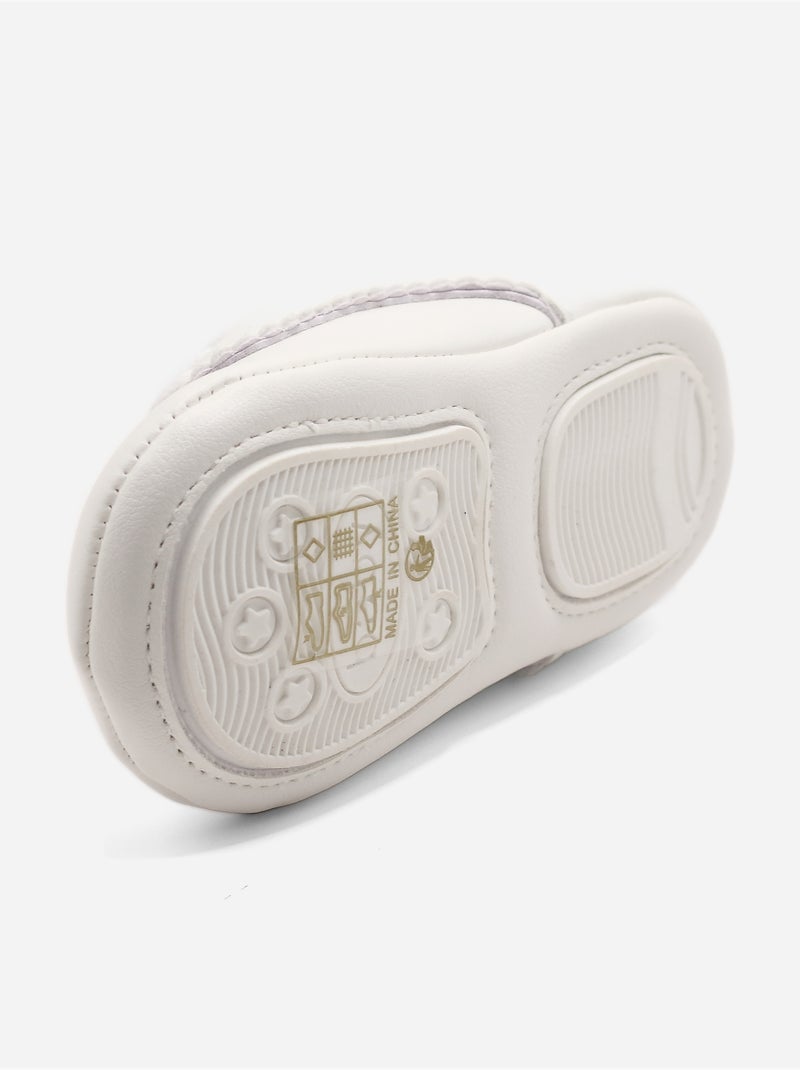 Ballerine con lacci Bianco - Kiabi