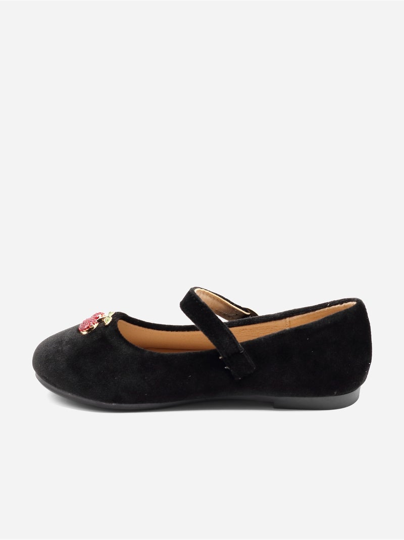 Ballerine con motivi decorativi Nero - Kiabi
