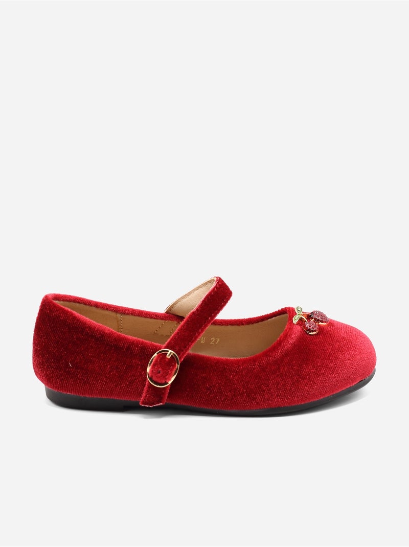 Ballerine con motivi decorativi Rosso - Kiabi