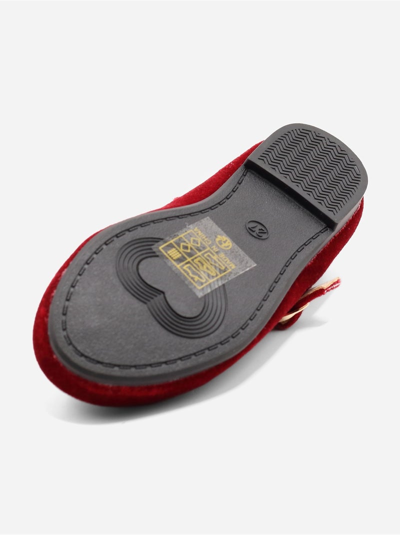 Ballerine con motivi decorativi Rosso - Kiabi