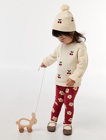 Ballerine con motivo 'leopardo' -