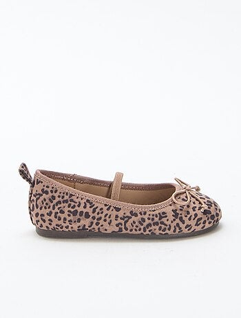 Ballerine con motivo 'leopardo' -