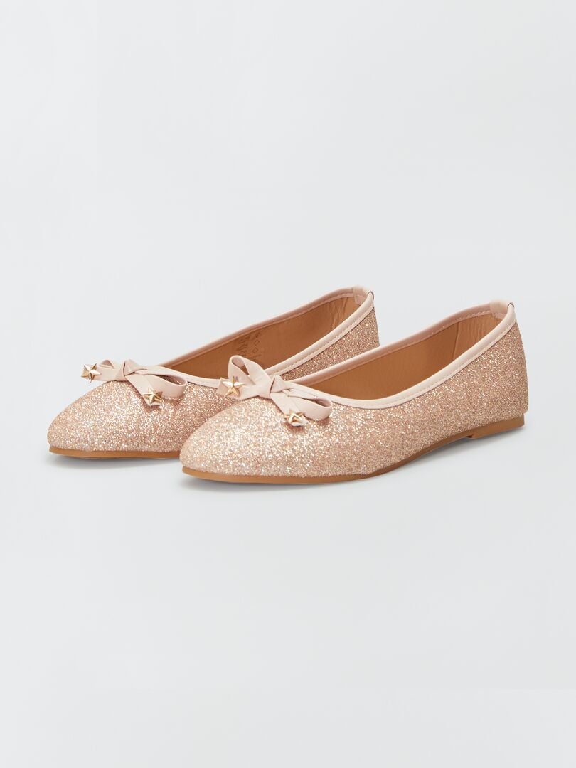 Shoetopia Ballerine Eleganti Con Fiocco – Donna E Ragazza, Suola Morbida Antiscivolo