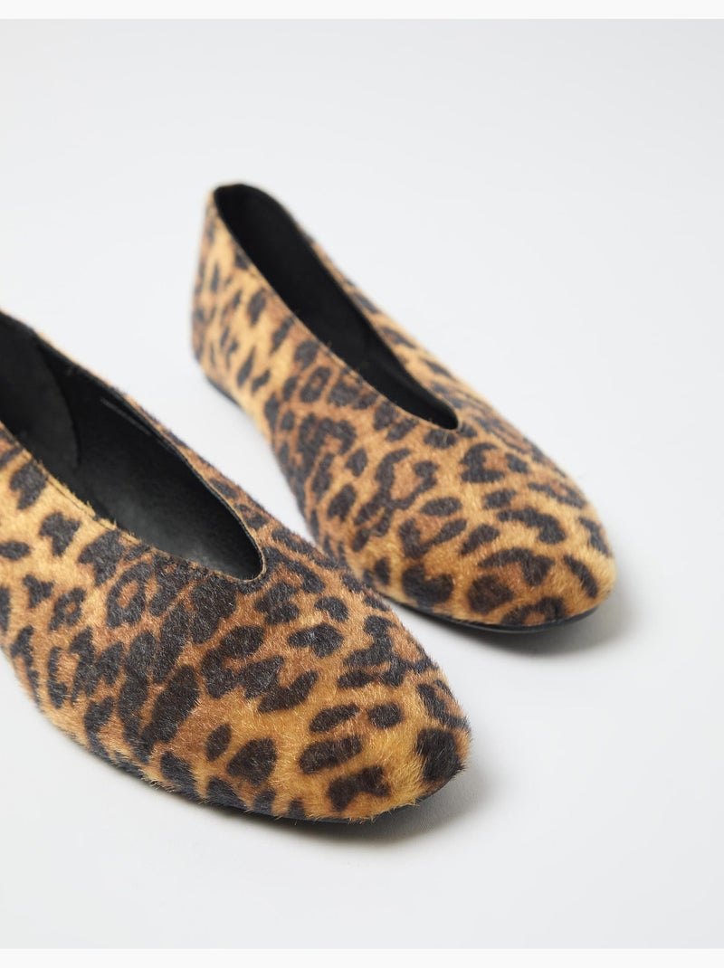 Ballerine con stampa animale, MO Fashion Marrone - Kiabi