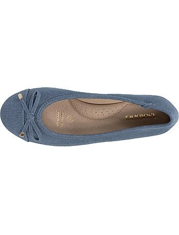 Ballerine con un tacco di 4 cm, molto confortevole