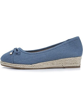 Ballerine con un tacco di 4 cm, molto confortevole