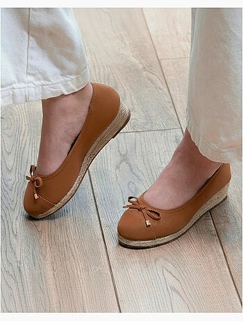 Ballerine con un tacco di 4 cm, molto confortevole