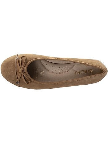 Ballerine con un tacco di 4 cm, molto confortevole