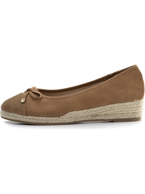 Ballerine con un tacco di 4 cm, molto confortevole - Kiabi Ballerine con un tacco di 4 cm, molto confortevole - Kiabi