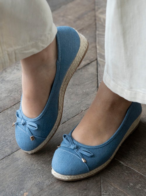 Ballerine con un tacco di 4 cm, molto confortevole  Isotoner - Kiabi