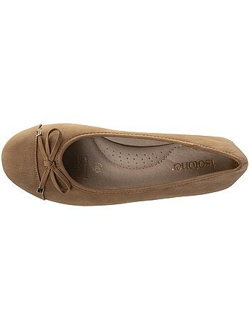 Ballerine con un tacco di 4 cm, molto confortevole Isotoner