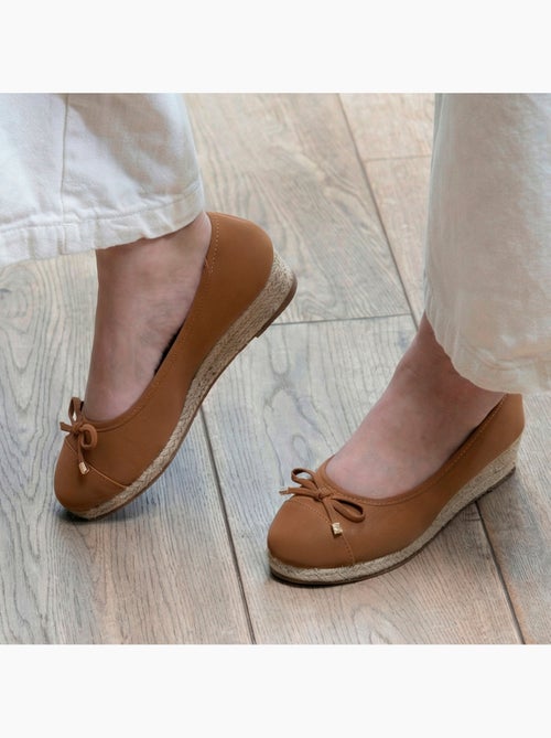 Ballerine con un tacco di 4 cm, molto confortevole  Isotoner - Kiabi